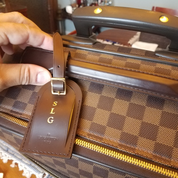 SOLD@! Authentic Louis Vuitton Ebene Pegase 55 - Picture 4 of 13